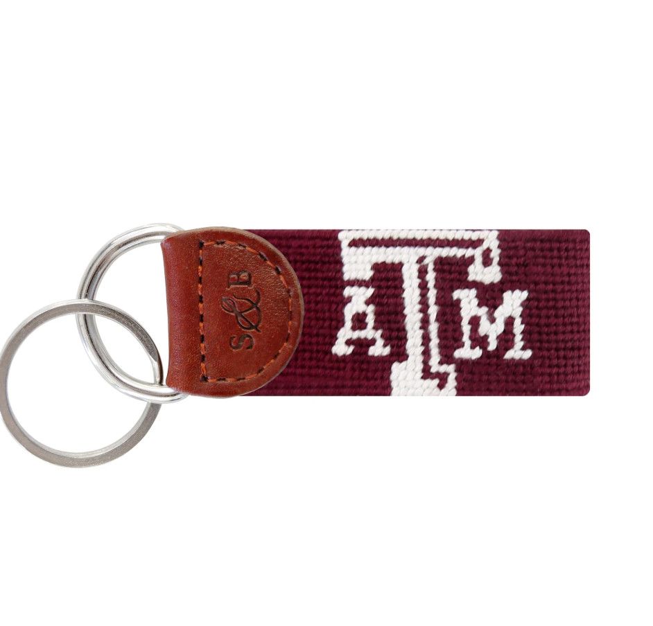SmathersTexas A&amp;M Key Fob Maroon