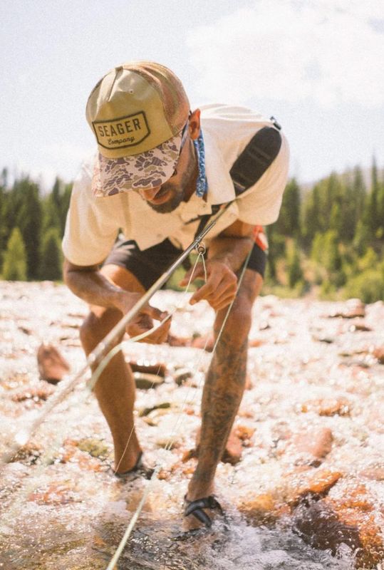Wilson Mesh Snapback Duck Camo