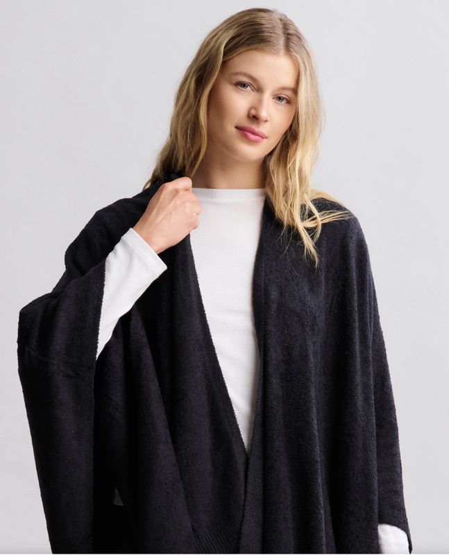 CozyChic Lite Weekend Wrap Black