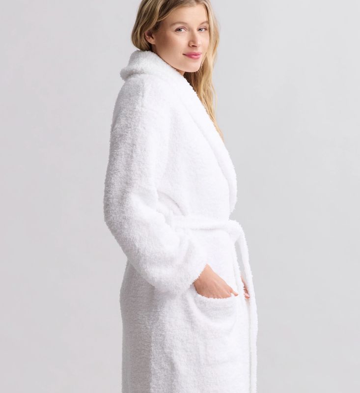 CozyChic Adult Robe White