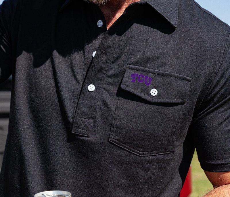 Performance Players Shirt  TCU Black