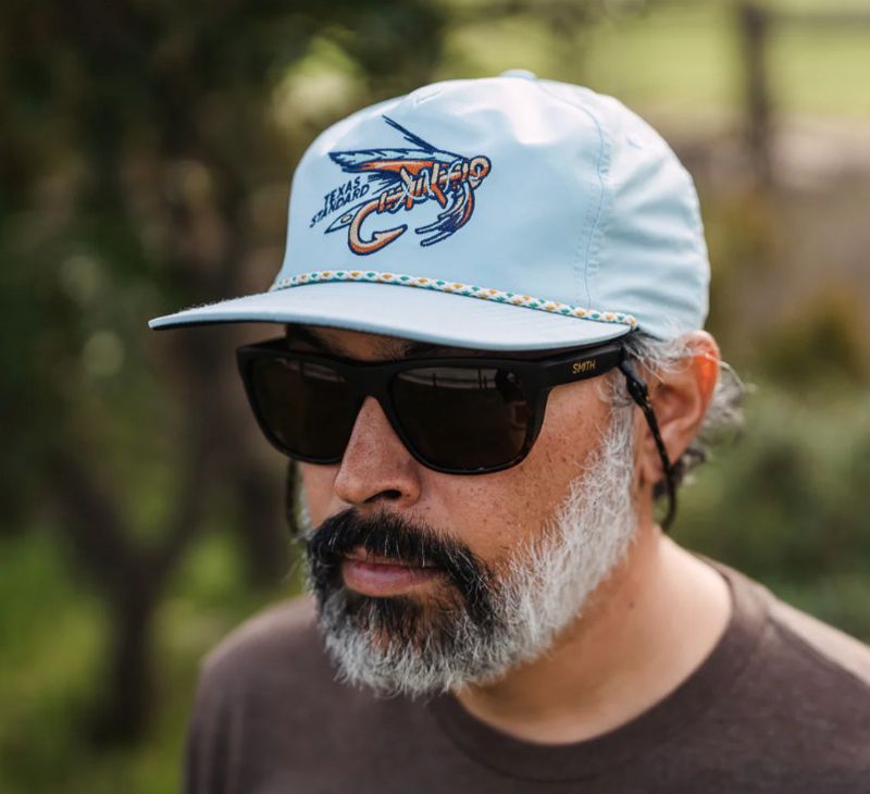 Heritage Cap - Fishing Lure Blue
