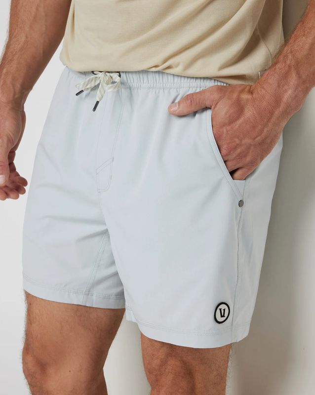 Kore Short Lined 5&quot; Sky Grey