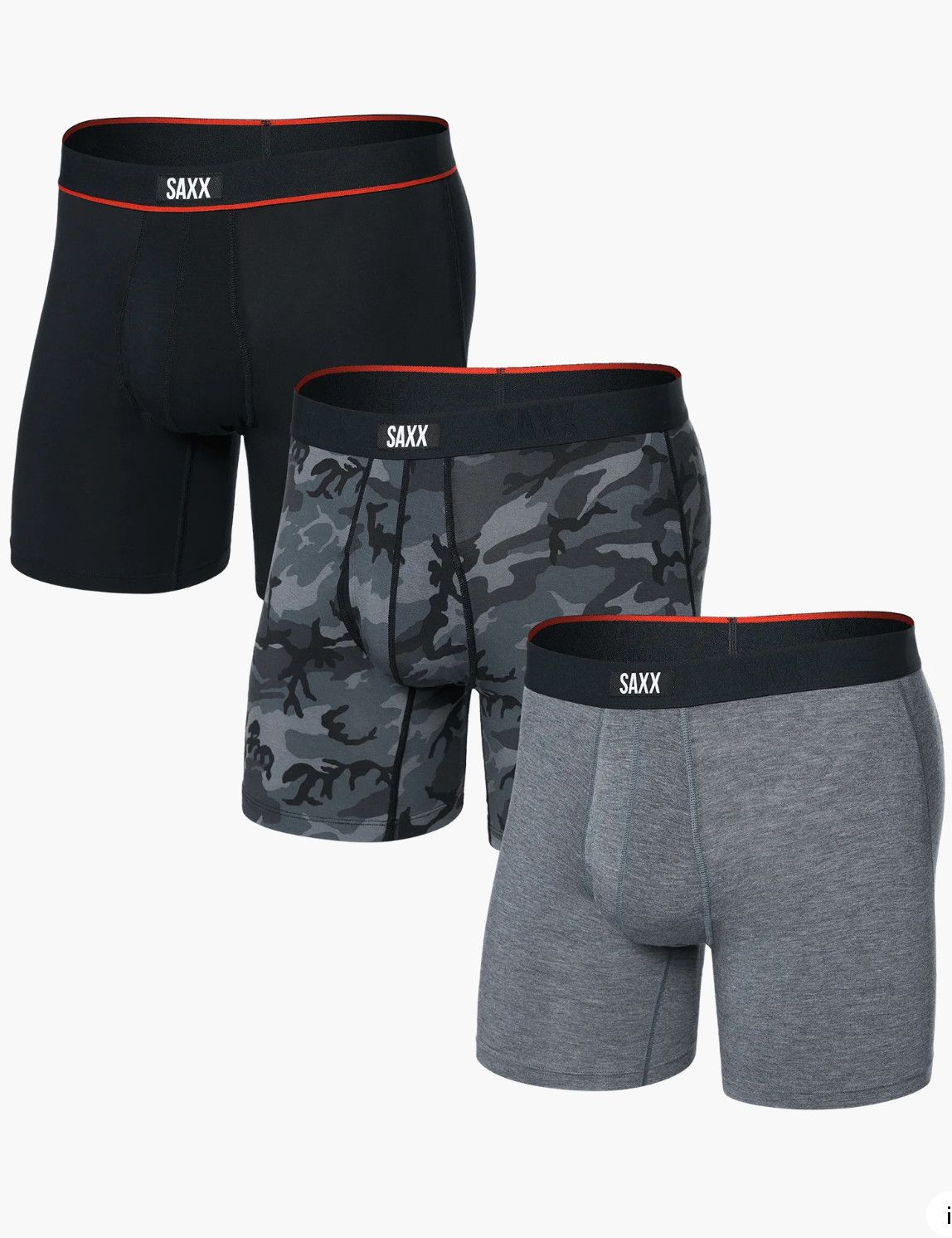 Vibe Xtra 3pk Wood Camo/Gray
