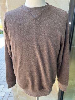 Apres Fleece Vintage Sweatshirt Brown