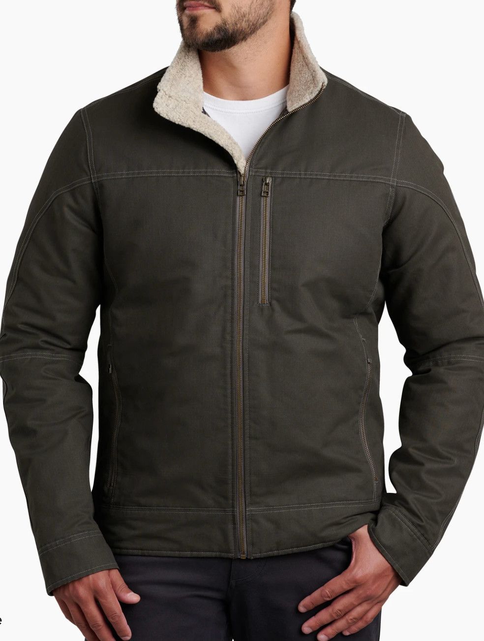 Burr Insulated Jacket Gunmetal