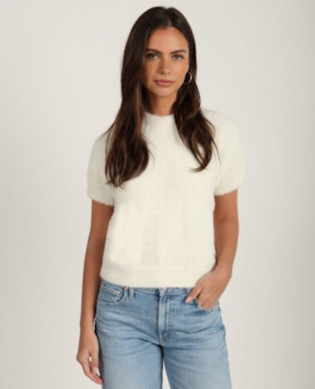 Teddy Sweater Soft White