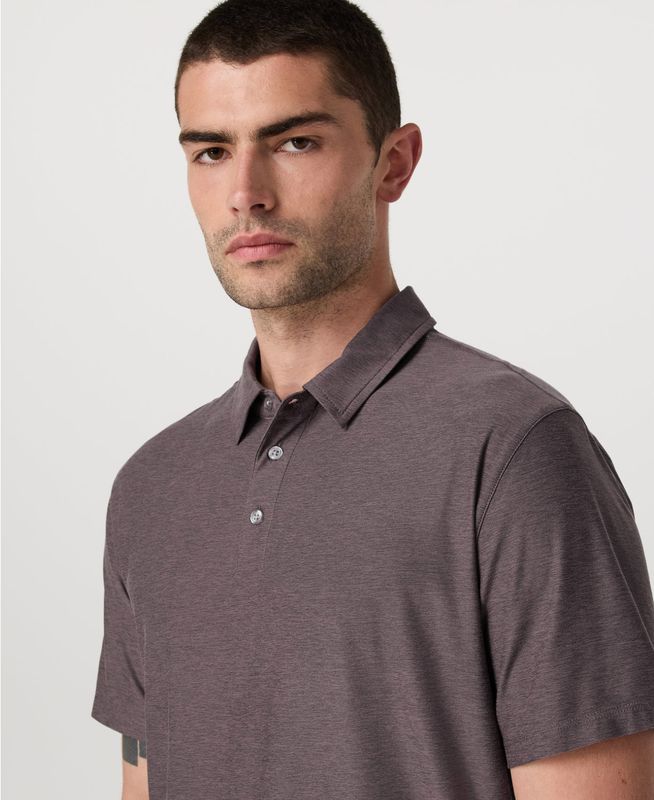 Strato Tech Polo Huckleberry Heather
