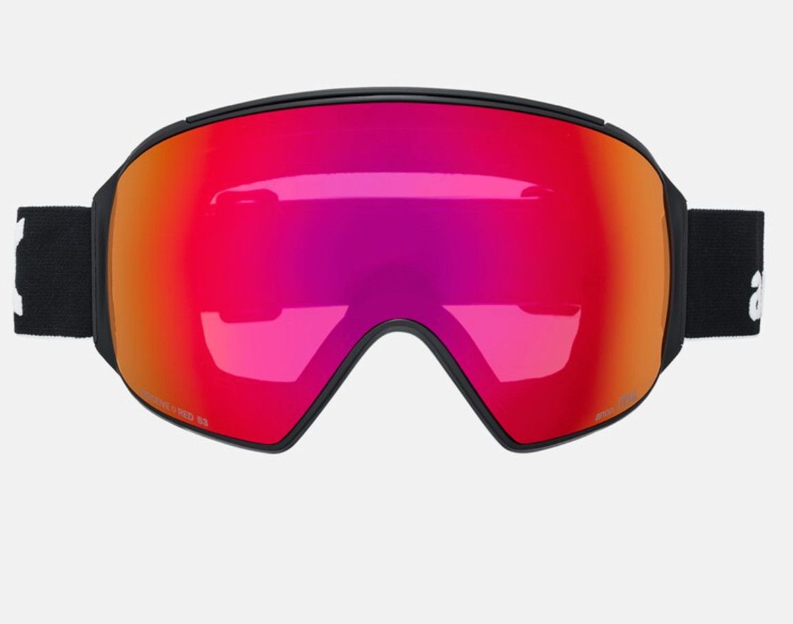 M4 Goggles Toric + MFI Face Mask Black/Perceive Sunny Red