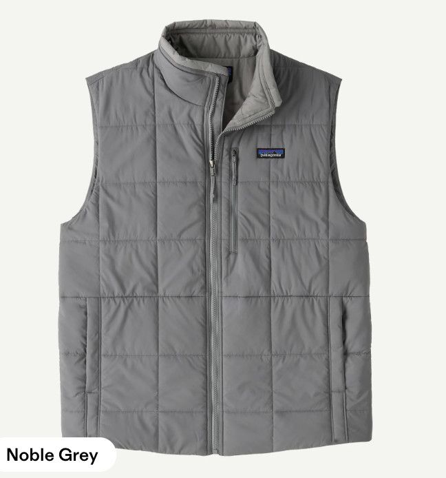 M&#39;s Light Gust Vest Noble Grey