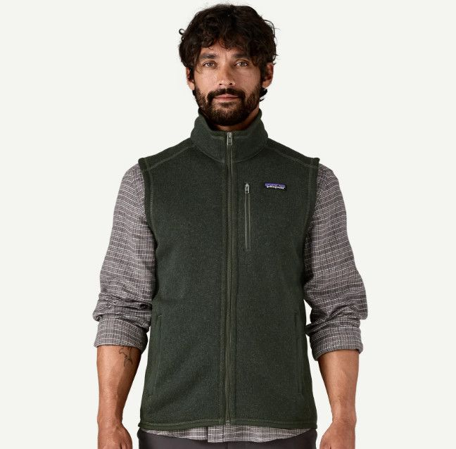M&#39;s Better Sweater Vest Old Growth Green