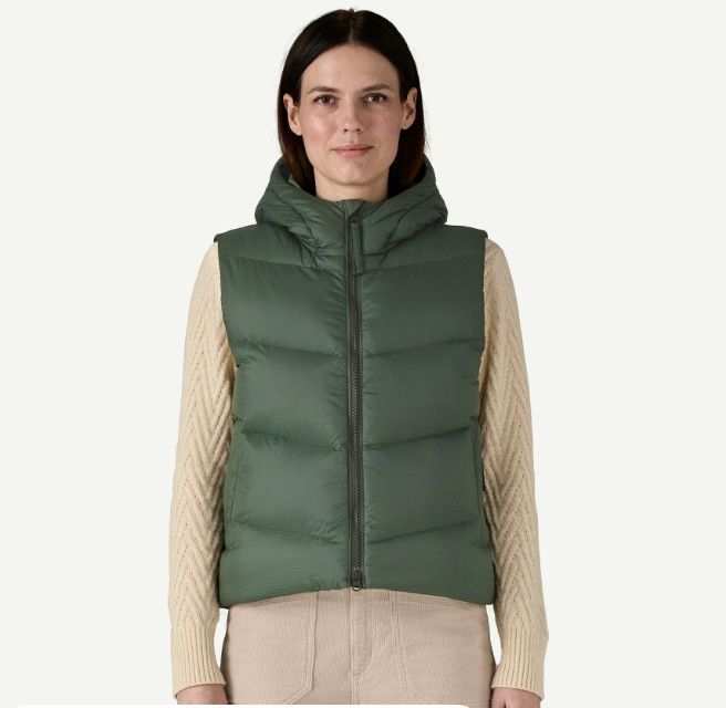 W&#39;s Sindit Vest Old Growth Green