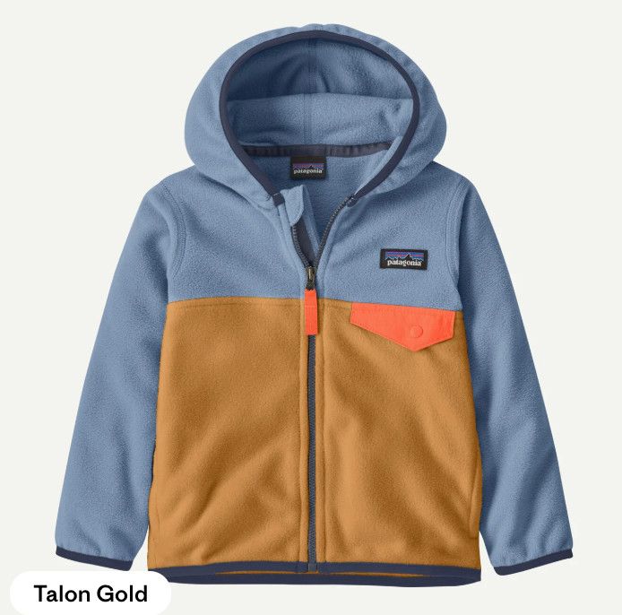 Baby Micro D Snap-T Jacket Talon Gold