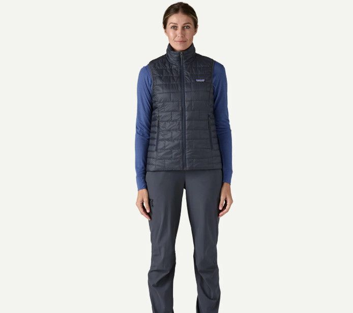 W&#39;s Nano Puff Vest Smolder Blue