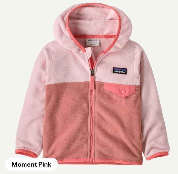 Baby Micro D Snap-T Jacket Moment Pink