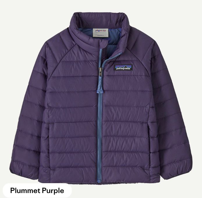 Baby Down Sweater Jacket Plummet Purple