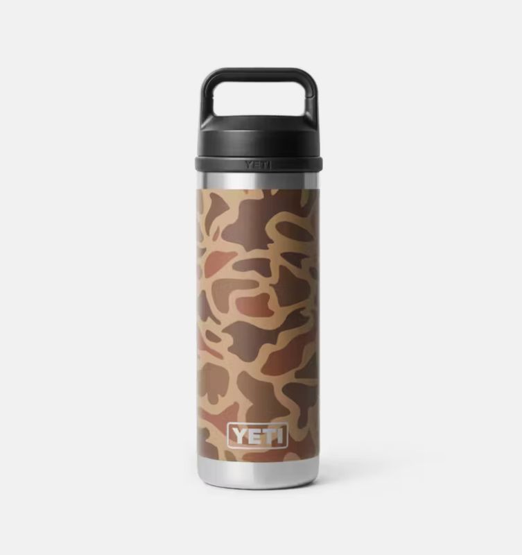 Rambler 18oz Bottle Chug Wetlands Camo