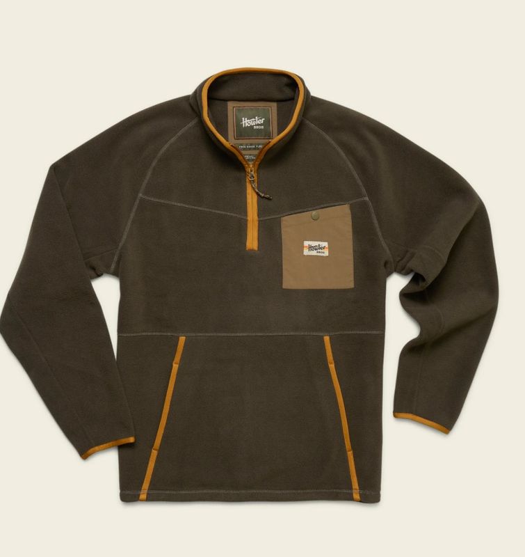 Free Range Fleece Pullover Army