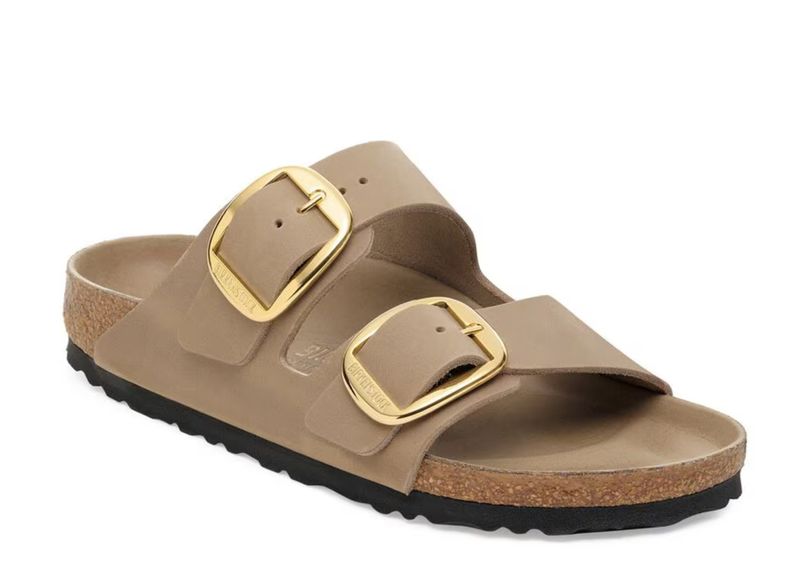 Arizona Big Buckle Oiled Leather - Tobacco Brown