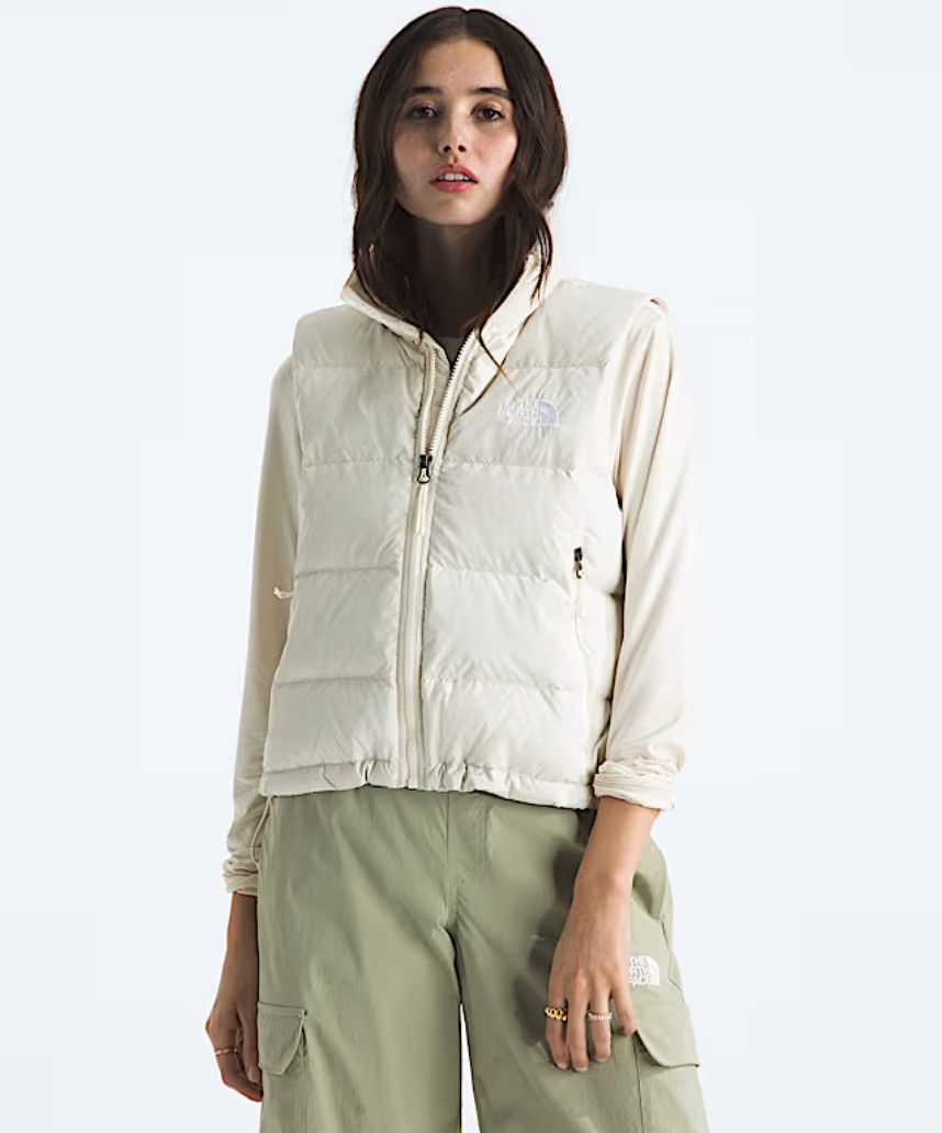 W&#39;s Hydrenalite Down A-Line Vest White Dune