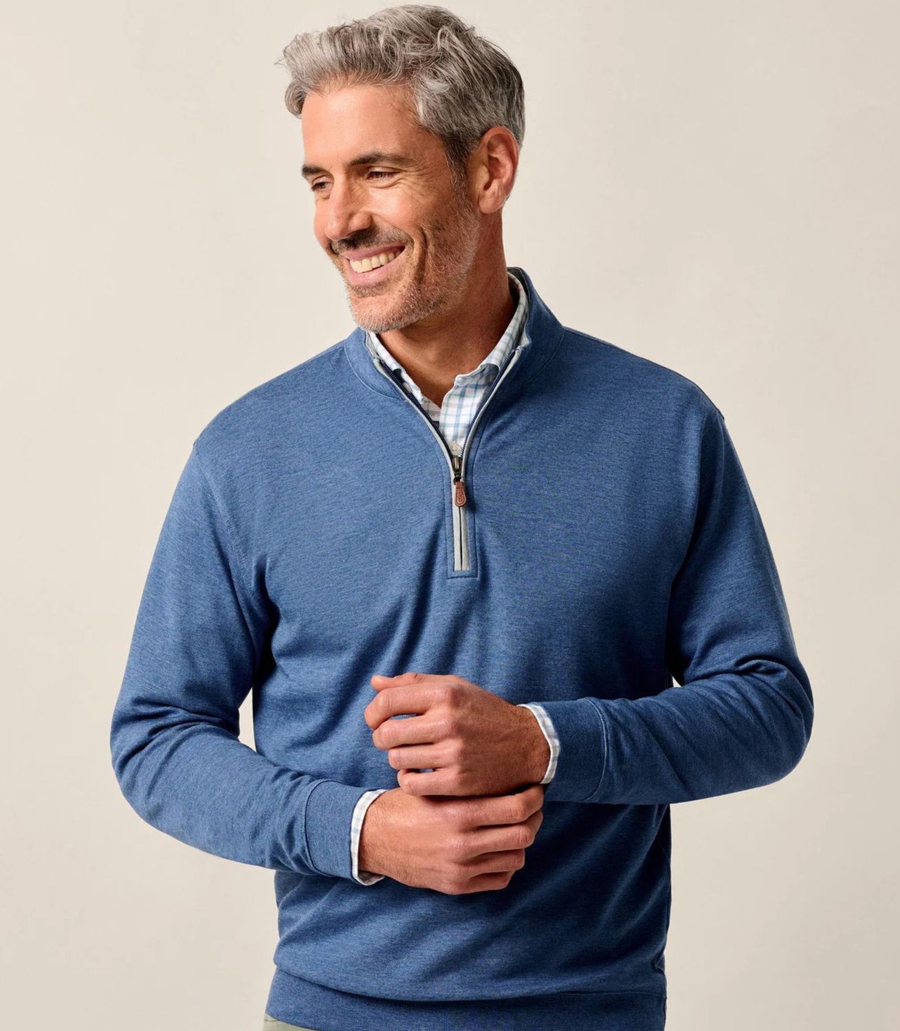 Sully 1/4 Zip Pullover Sapphire