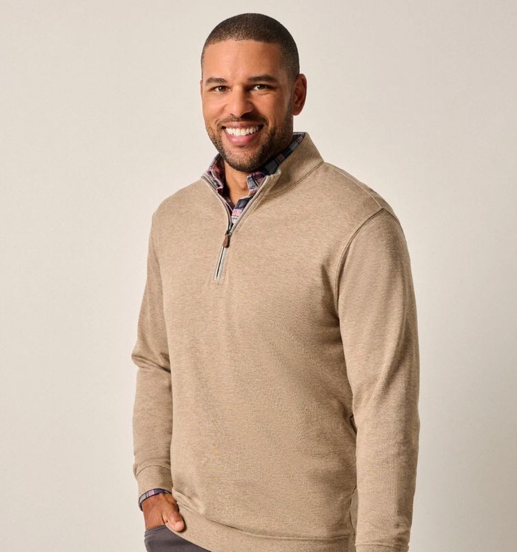 Sully 1/4 Zip Pullover Cedar