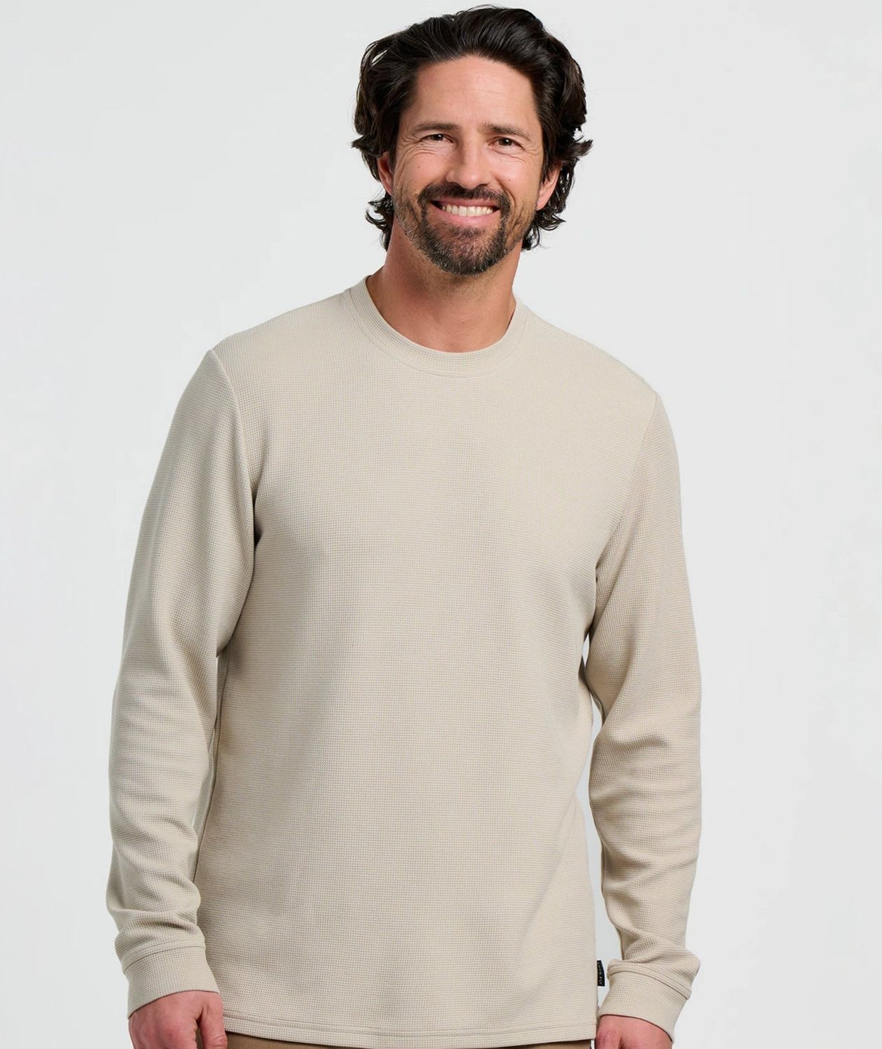 Men&#39;s Waffle Crew Sandstone