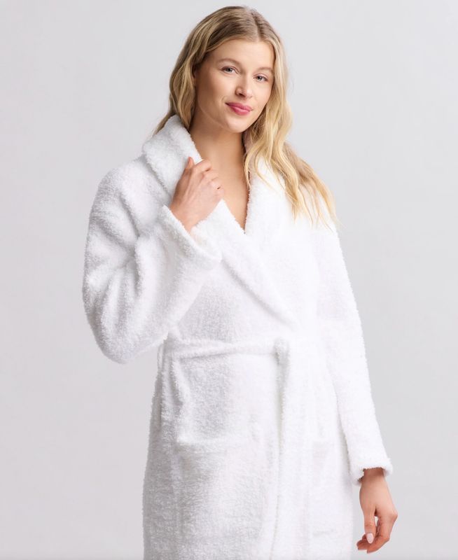 CozyChic Adult Robe White