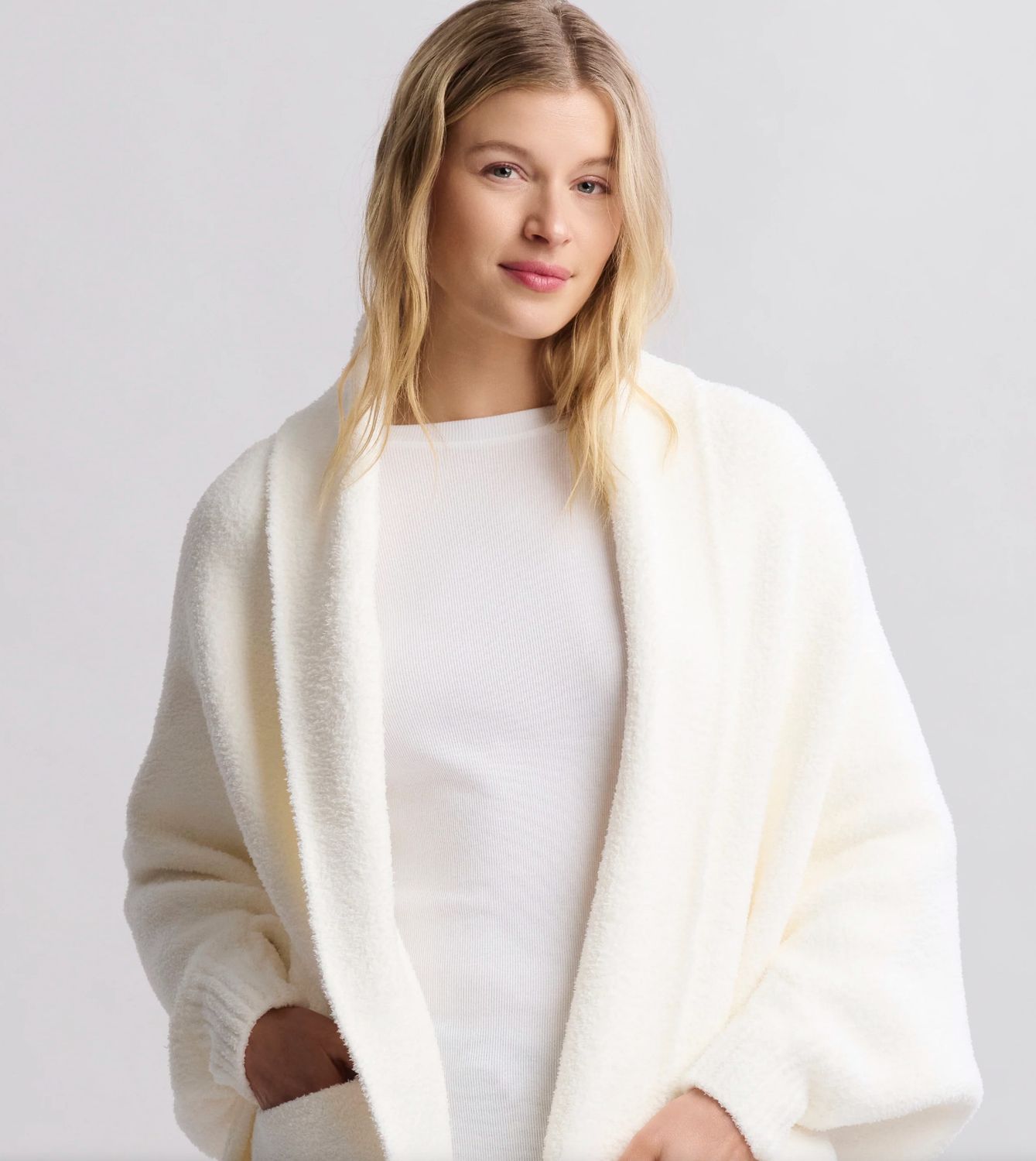 CozyChic Blanket Wrap Pearl