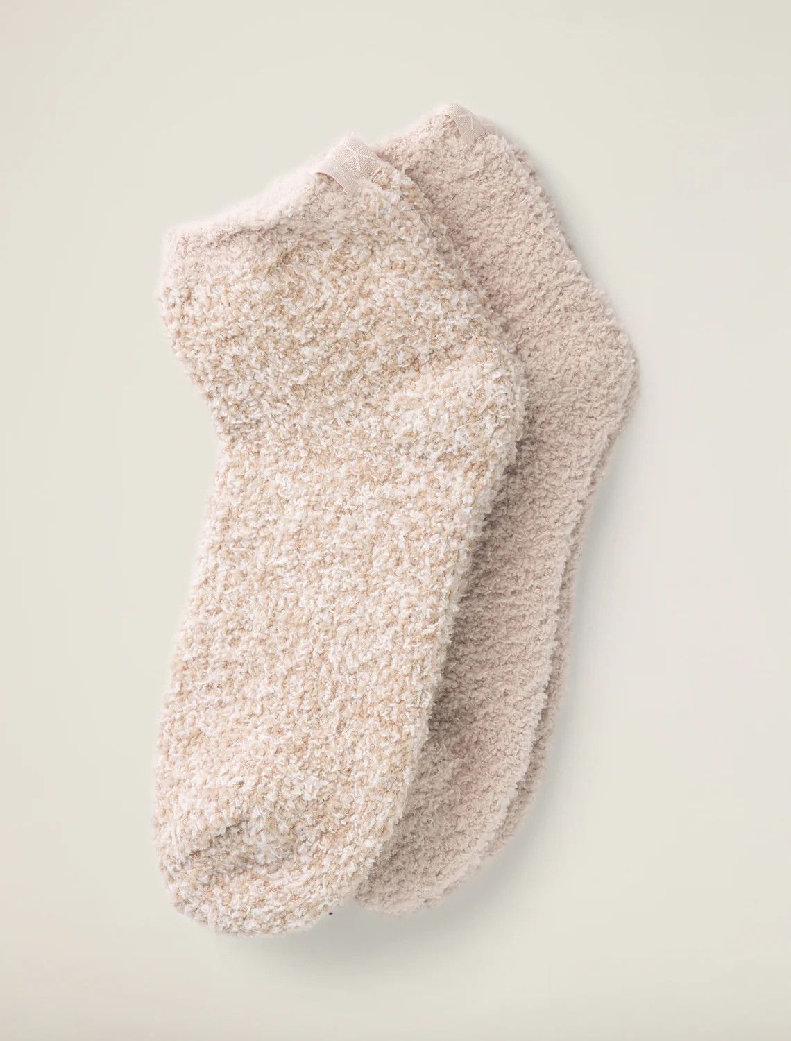 CozyChic 2 Pair Tennis Sock Set Stone