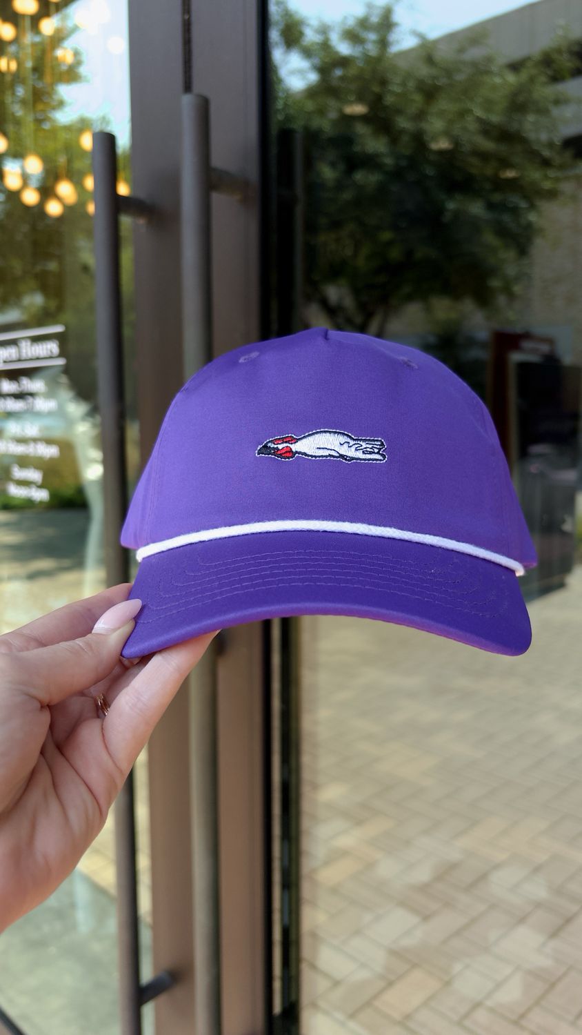 Purple Rope Chicken Express Hat