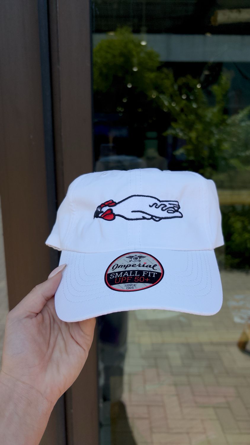 White Chicken Express Hat
