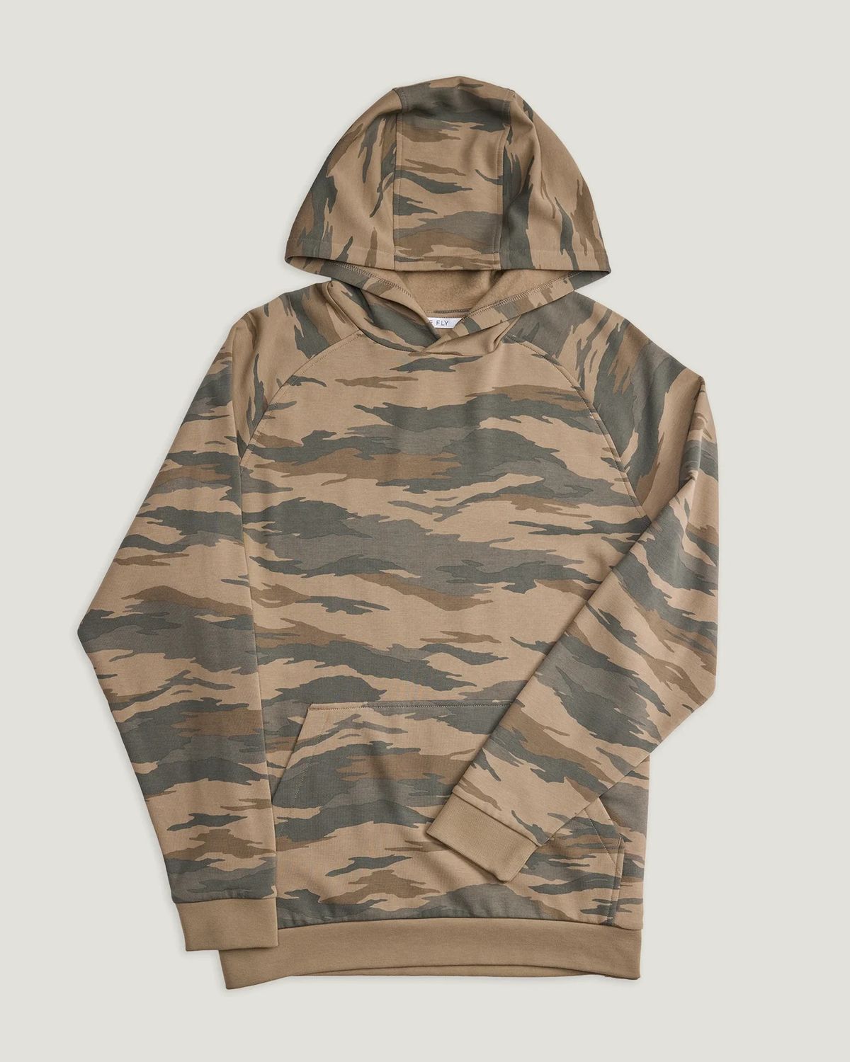 Men&#39;s Bamboo Lightweight Fleece Hoodie Congaree Camo