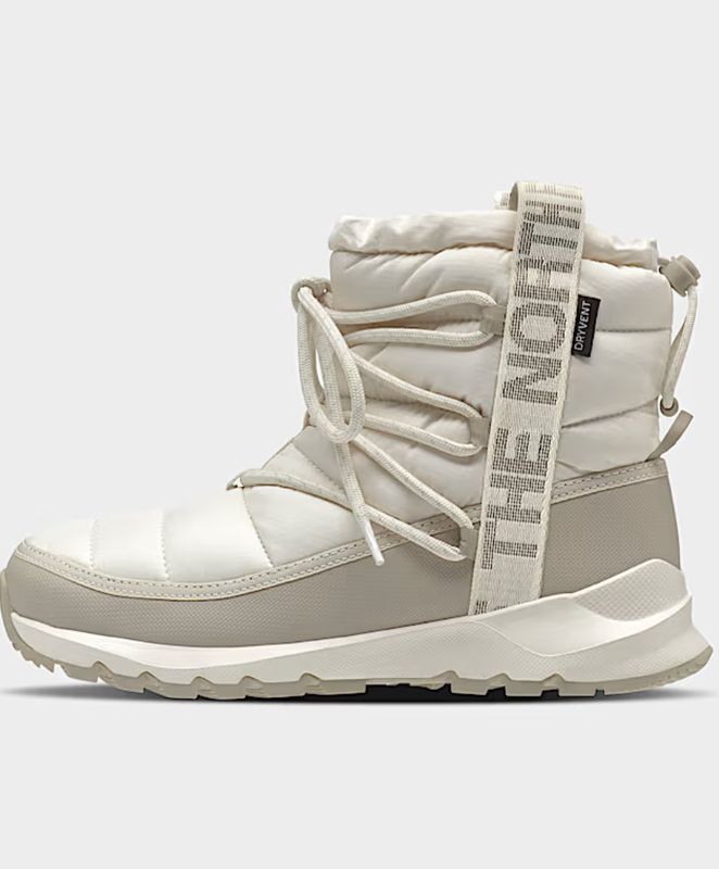 Women’s THERMOBALL Lace Up Waterproof Boots Gardenia White