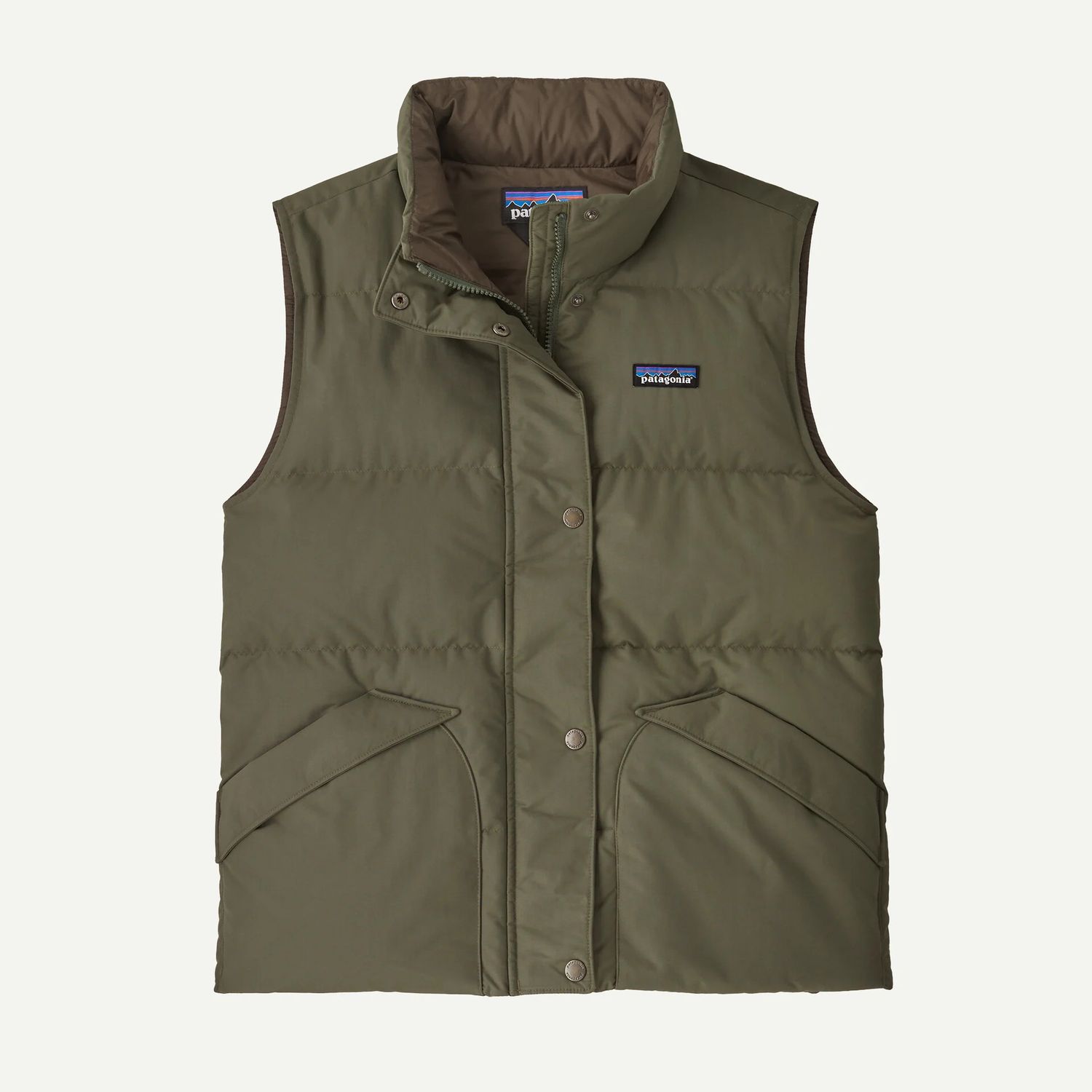 W&#39;s Downdrift Vest Basin Green