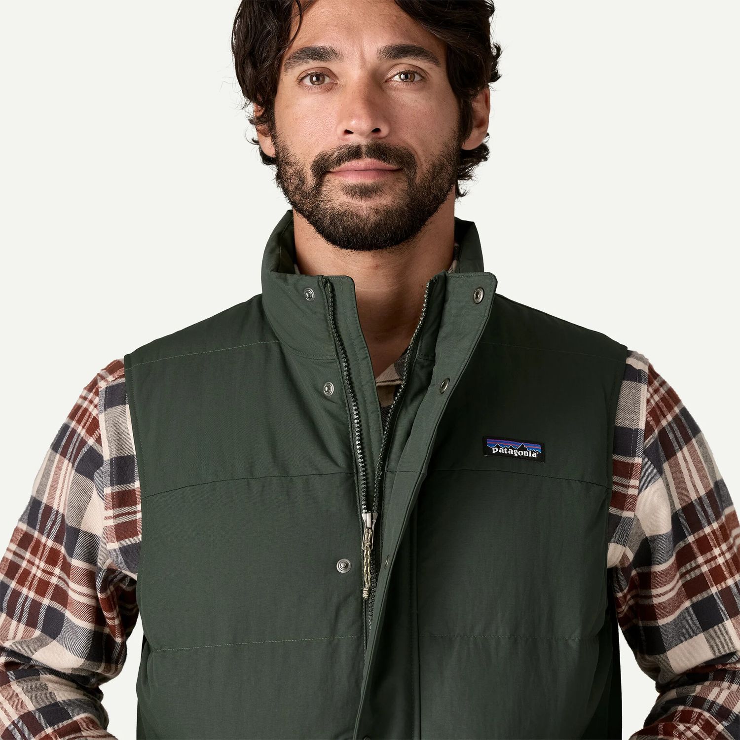 M&#39;s Downdrift Vest Old Growth Green