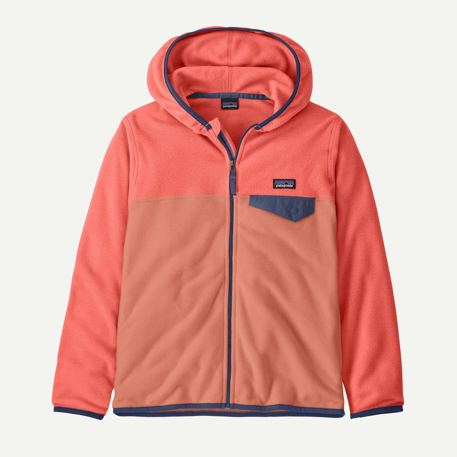 Kids&#39; Micro D Snap-T Fleece Jacket Moment Pink