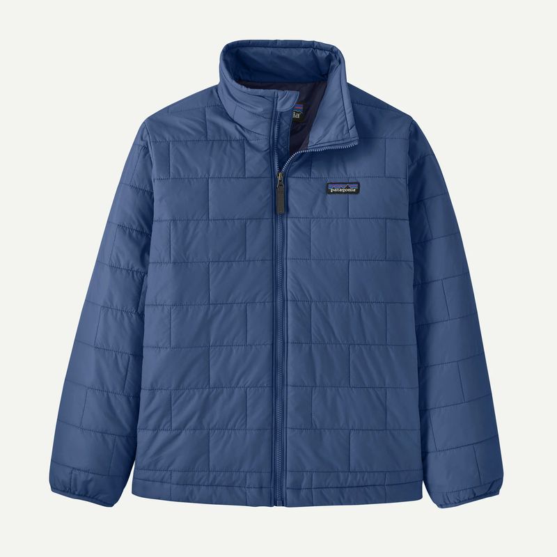 Kids&#39; Nano Puff Brick Quilt Jacket Clement Blue