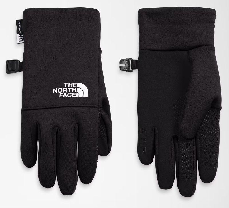 Kids Recycled Etip Gloves Black