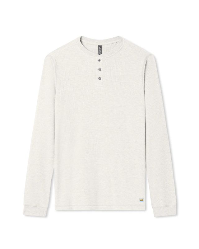 Waffle Henley Marshmallow