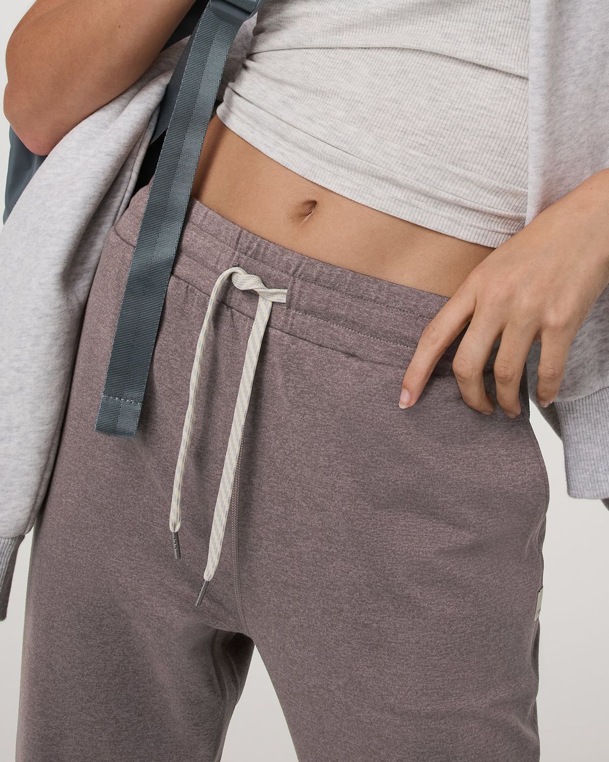 Performance Jogger - Long Huckleberry Heather