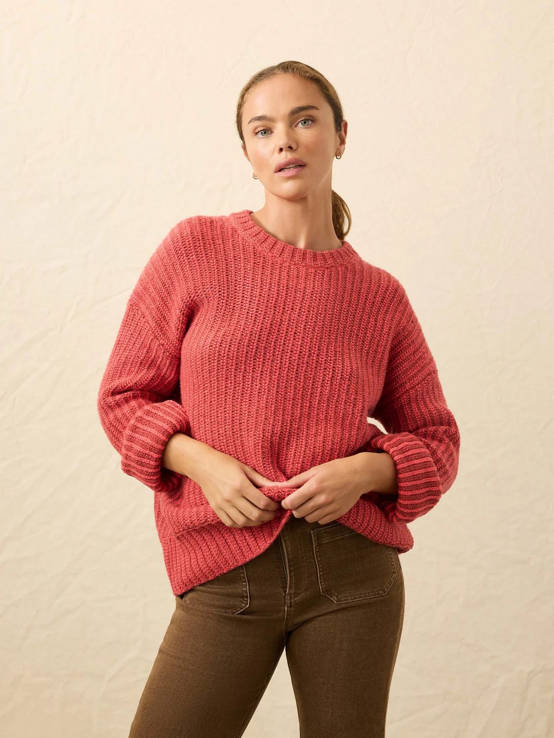 Heirloom Cotton Relaxed Crew Dubarry Stripe