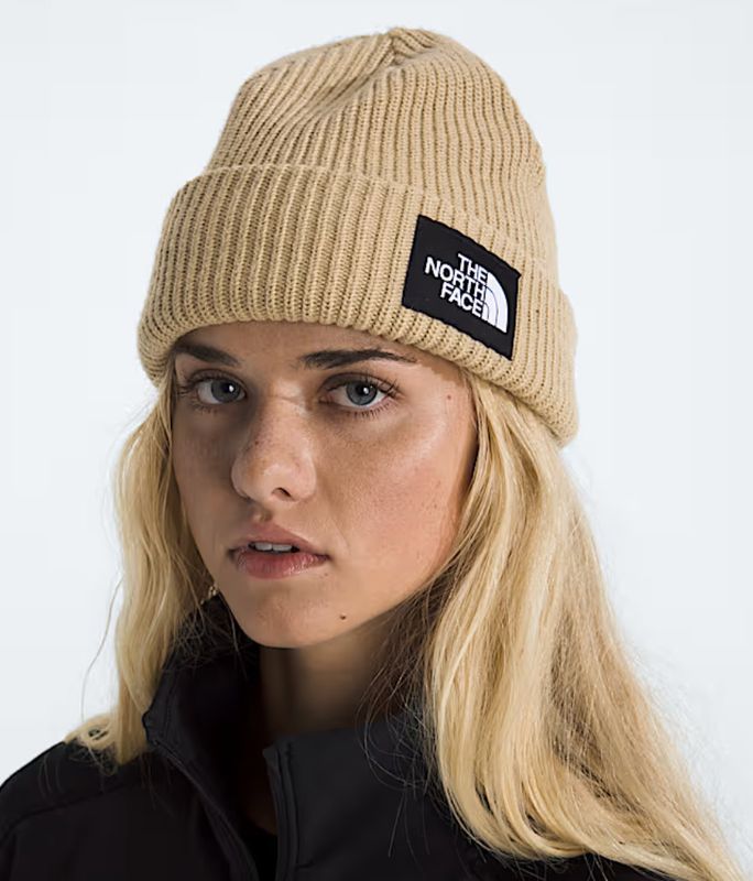 Salty Lined Beanie Khaki Stone
