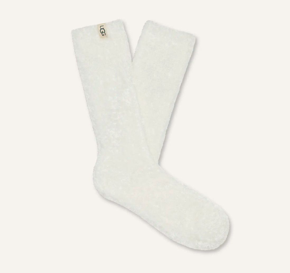 W Leda Cozy Sock White