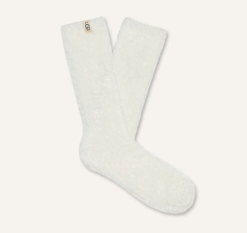 W Leda Cozy Sock White