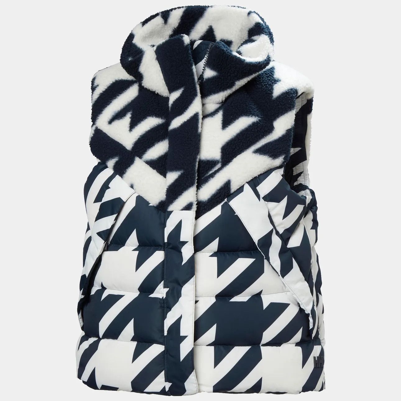 W Bliss Down Vest Navy Hounds
