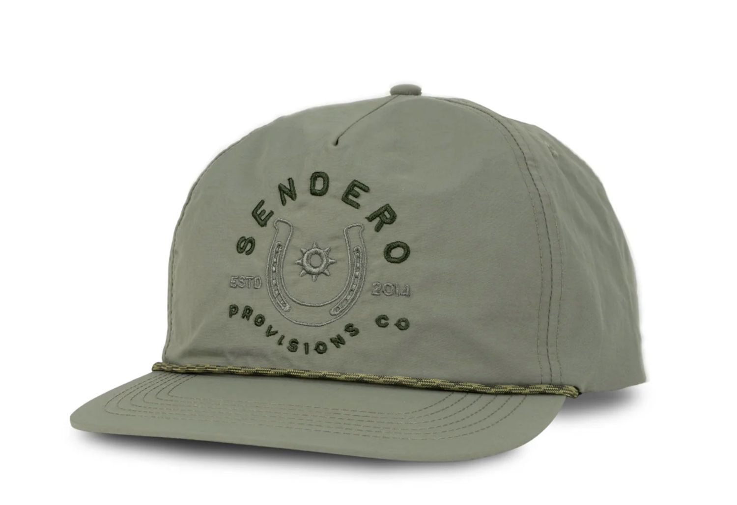 No Luck Hat Olive