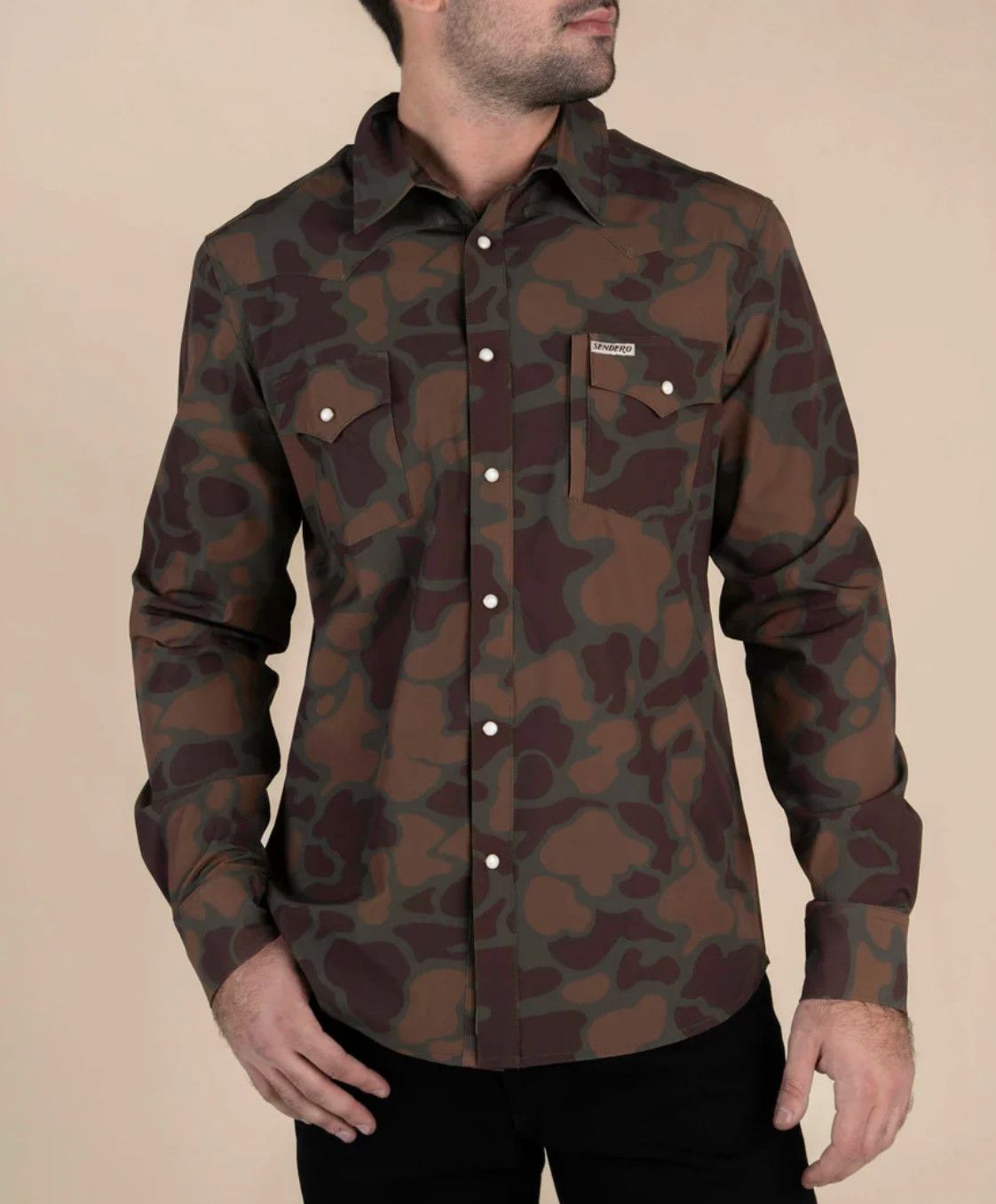 Confluence Long Sleeve Tech Shirt Forest Camo