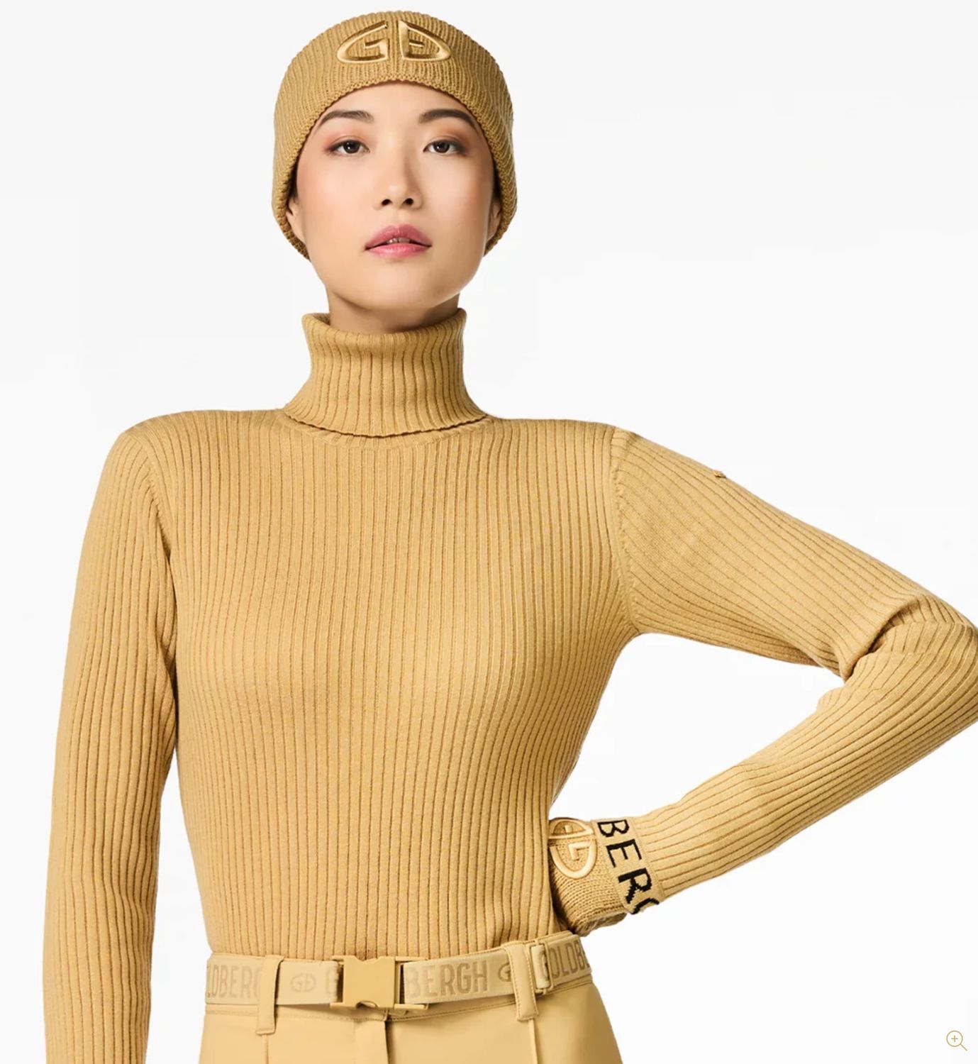 MIRA Long Sleeve Knit Sweater Carmello