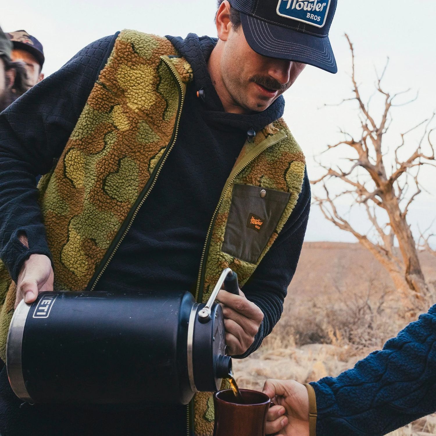 Chisos Fleece Vest Mimetico Fatigue